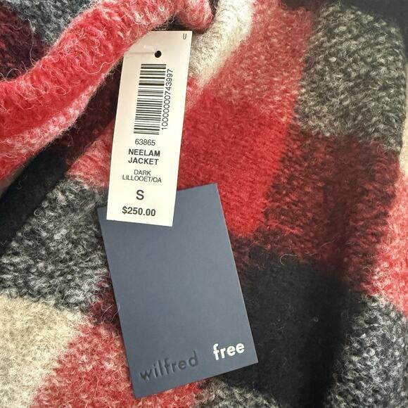 Wilfred Free Off-Duty Plaid Neelam Jacket Size S - Picture 9 of 14